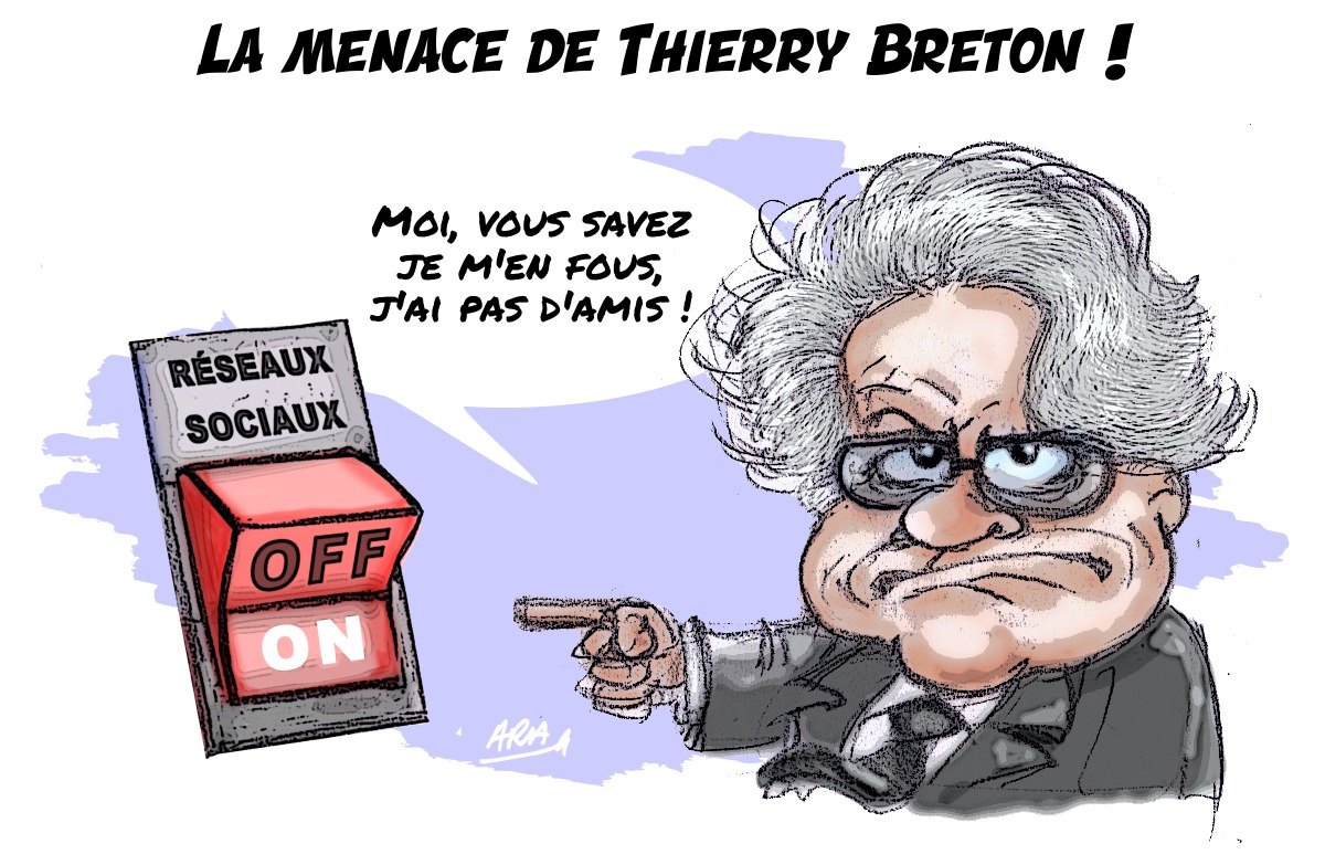 La menace de Thierry Breton !