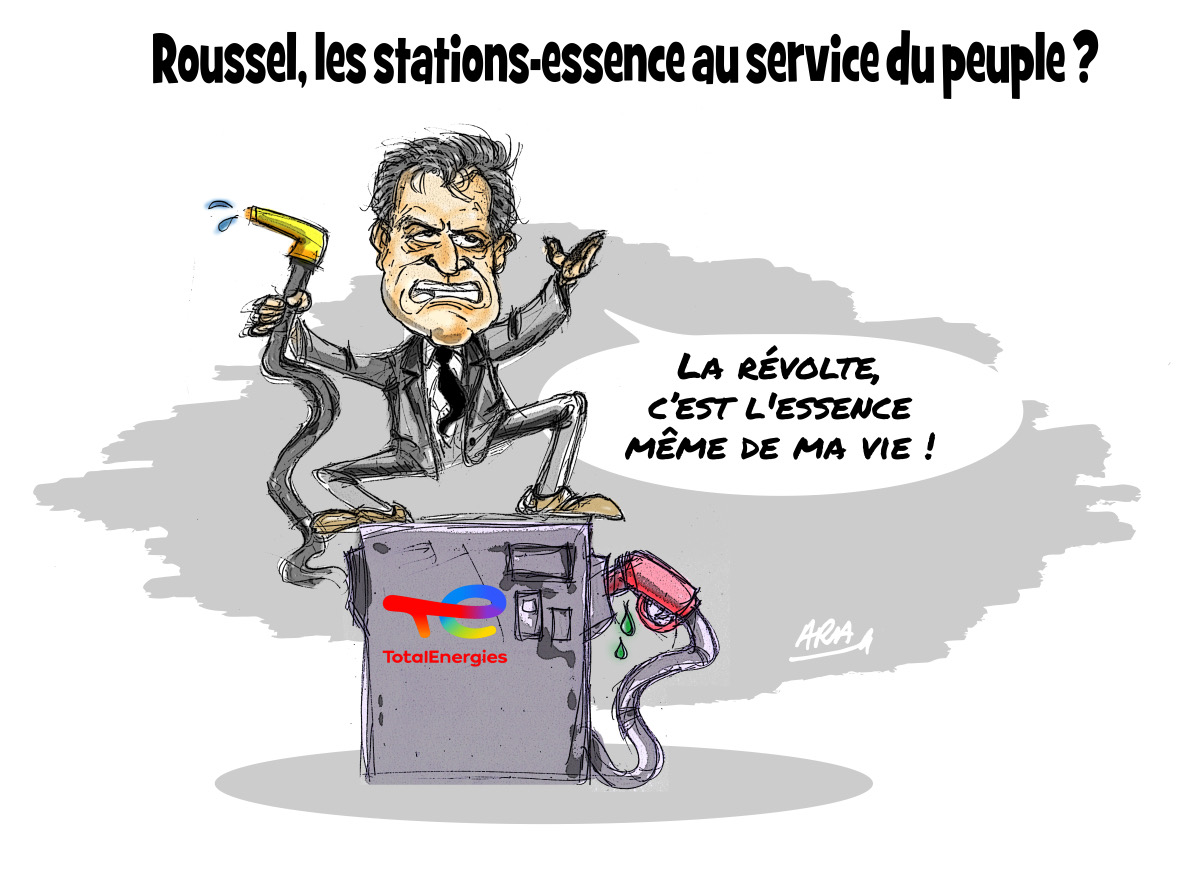 Roussel, les stations-essence au service du peuple ?
