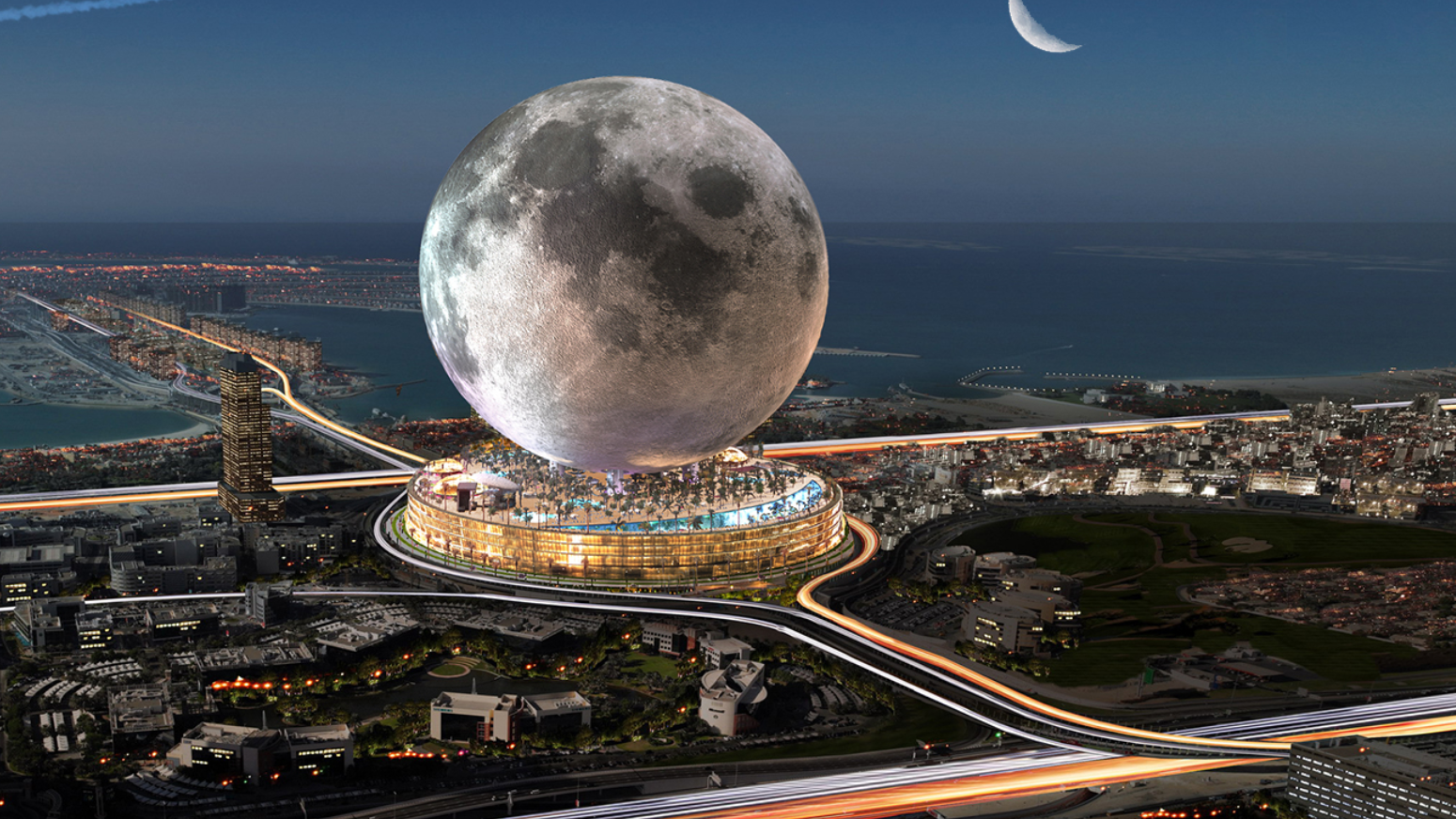 迪拜很快就会出现人造月亮吗？