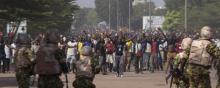 Manifestation à Ouagadougou, le 30 octobre.