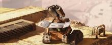 Wall-e, le petit robot des studios Disney.