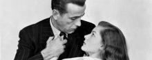 Lauren Bacall et son compagnon Humpfrey Bogart dans "Le grand sommeil".