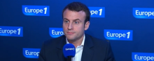 Emmanuel Macron sur Europe-1.