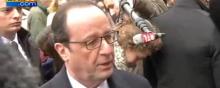 François Hollande en Corrèze le 17 janvier 2015.
