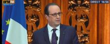 les voeux de François Hollande aux personnels de l'éducation nationale. 