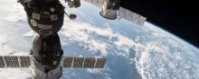 La Station Spatiale Internationale (ISS), le 1 mai 2014. 