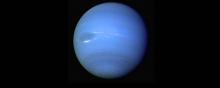 Photo de Neptune prise par la sonde de la NASA Voyager-2 en 1989.