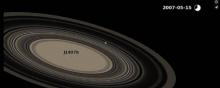 Image d'illustration des anneaux gigantesques découverts autour d'une exoplanète.