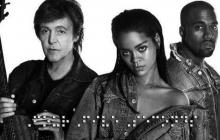 Rihanna, Paul McCartney et Kanye West.