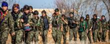 Des combattantes des forces d'autodéfense kurde, qui ont défait les djihadistes de l'Etat islamique à Kobané.