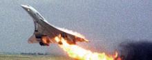 Le Concorde s'enflamme au décollage le 25 juillet 2000