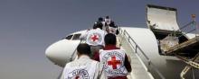Un avion de la Croix-ROuge a pu se poser à Sanaa au Yémen pour apporter du matériel médical.