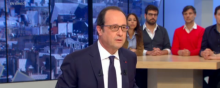 François Hollande sur Canal+.