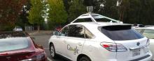 Une Google Car.