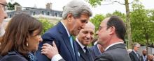 François Hollande et John Kerry 8.05.2015