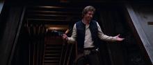 Han Solo (Harrison Ford) dans "Le Retour du Jedi".