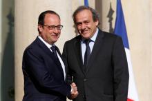 Michel Platini a rencontré François Hollande à l'Elysée ce mercredi.