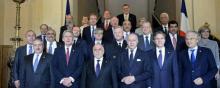 Les représentants de pays membres de la coalition contre l'Etat islamique se sont réunis à Paris ce mardi.