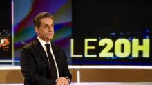  Nicolas Sarkozy était l'invité du journal de 20h de TF1 .