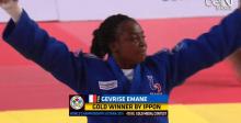 Gévrise Emane medaille d'or judo