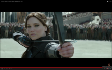 Jennifer Lawrence dans "Hunger Games: La Révolte – Partie 2".