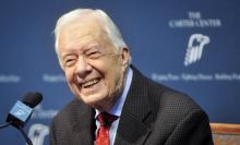 Jimmy Carter en conférence de presse 