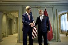 John Kerry, chef de la diplomatie américaine et son homologue turc, Mevlut Cavusoglu ont annoncé que leurs pays allaient agir de concert contre l'EI.