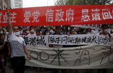 Tianjin manifestations 17.08.2015