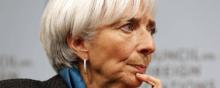 Christine Lagarde buste sérieux