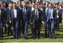 Nicolas Sarkozy, Alain Juppé, François Fillon, universités d'été 2015