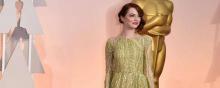 Emma Stone à la 87e cérémonie des Oscars.