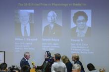 William Campbell, Satoshi Omura et Youyou Tu ont remporté conjointement le prix Nobel 2015 de Médecine pour leur travaux sur les maladies parasitaires.