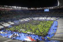 Le Stade de France, visé par les attentats.