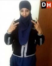 La kamikaze Hasna Aitboulahcen.