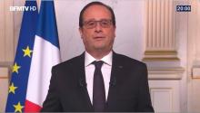 François Hollande voeux nouvel an