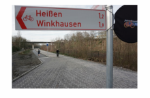 Une "autoroute" pour vélo en Allemagne.