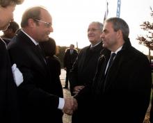 François Hollande et Xavier Bertrand.