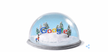 Google Doodle hiver