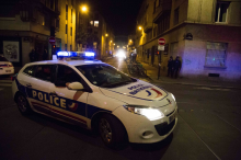 Police Voiture Nuit