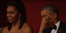 Barack Obama pleurs 