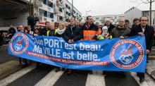 Calais manifestation 24.01.2016