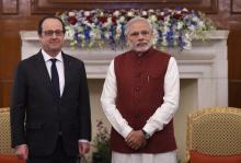 Hollande Modi Inde