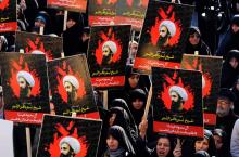 Une manifestation en Iran suite à l’exécution du cheikh Nimr Baqer al-Nimr.