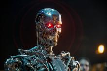 Un robot de "Terminator Genisys".