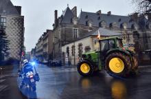 Eleveurs tracteur Bretagne 22.01.2016