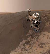 Le selfie de Curiosity sur Mars.