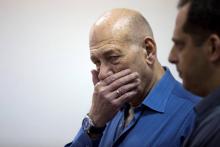 Ehud Olmert buste Israël