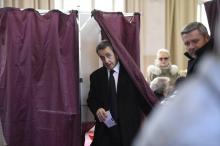 Nicolas Sarkozy a voté.