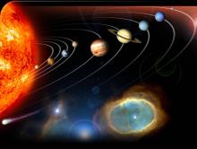 Une représentation du système solaire