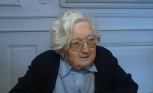 Colette Bourlier, 91 ans.